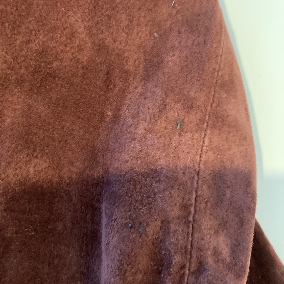 Express Genuine leather moto suede jacket M - Picture 6 of 15